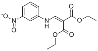 DIETHYL (3-NITROPHENYLAMINOMETHYLENE)MALONATE CAS#: 40107-10-6