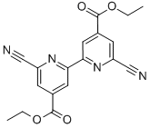 DIETHYL 6,6'-DICYANO-2,2'-BIPYRIDINE-4,4'-DICARBOXYLATE CAS#: 387869-03-6