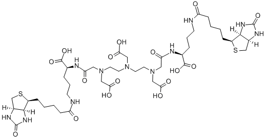 DIETHYLENETRIAMINEPENTAACETIC ACID ALPHA,OMEGA-BIS(BIOCYTINAMIDE) CAS#: 118896-98-3