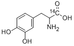 DIHYDROXYPHENYLALANINE, DL-3,4-[ALANINE-1-14C] CAS#: 118118-98-2