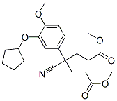 DIMETHYL 4-CYANO-4-[3-(CYCLOPENTYLOXY)-4-METHOXYPHENYL]HEPTANEDIOATE CAS#: 152630-48-3