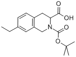 DL-2-BOC-7-(ETHYL)-1,2,3,4-TETRAHYDROISOQUINOLINE-3-CARBOXYLIC ACID CAS#: 155367-48-9