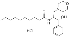 D,L-THREO-1-PHENYL-2-DECANOYLAMINO-3-MORPHOLINO-1-PROPANOL HCL CAS#: 117019-08-6