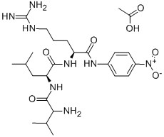 DL-VAL-LEU-ARG P-NITROANILIDE ACETATE SALT CAS#: 117961-23-6