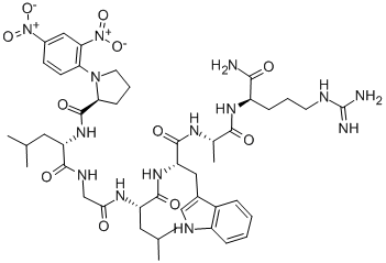 DNP-PRO-LEU-GLY-LEU-TRP-ALA-D-ARG-NH2 CAS#: 121282-17-5