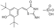 Darbufelone mesilate CAS#: 139340-56-0