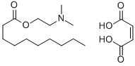 Decanoic acid, 2-(dimethylamino)ethyl ester, (Z)-2-butenedioate (1:1) CAS#: 129320-09-8