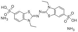 Diammonium 2,2'-azino-bis(3-ethylbenzothiazoline-6-sulfonate) CAS#: 30931-67-0