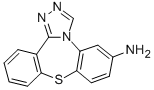 Dibenzo(b,f)-1,2,4-triazolo(4,3-d)(1,4)thiazepin-6-amine CAS#: 122033-01-6