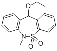 Dibenzo(c,f)(1,2)thiazepine, 6,11-dihydro-11-ethoxy-6-methyl-, 5,5-dio xide CAS#: 155444-02-3
