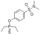 Diethylthiophosphinic acid O-[4-(dimethylamino)sulfonylphenyl] ester CAS#: 3263-82-9