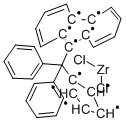 Diphenylmethylidene(cyclopentadienyl)(9-fluorenyl)zirconium dichloride CAS#: 132510-07-7
