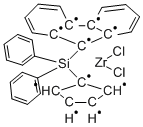Diphenylsilyl(cyclopentadienyl)(9-fluorenyl)zirconium dichloride CAS#: 162259-77-0
