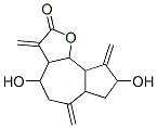 Dodecahydro-4,8-dihydroxy-3,6,9-tris(methylene)azuleno[4,5-b]furan-2-one CAS#: 35730-79-1
