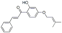 (E)-1-[2-Hydroxy-4-[(3-methyl-2-butenyl)oxy]phenyl]-3-phenyl-2-propen-1-one CAS#: 38965-74-1