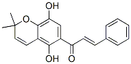 (E)-1-(5,8-Dihydroxy-2,2-dimethyl-2H-1-benzopyran-6-yl)-3-phenyl-2-propen-1-one CAS#: 32507-61-2