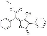 (E)-2-(3-Hydroxy-5-oxo-4-phenylfuran-2-ylidene)-2-phenylacetic acid ethyl ester CAS#: 481-63-0