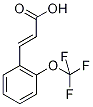 (E)-3-[2-(Trifluoromethoxy)phenyl]acrylic acid, (2E)-3-[2-(Trifluoromethoxy)phenyl]prop-2-enoic acid CAS#: 399579-92-1