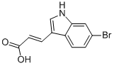 (E)-3-(6-bromo-1H-indol-3-yl)acrylic acid CAS#: 135250-41-8