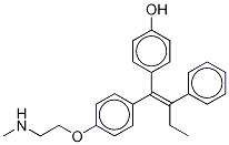 (E)-4-Hydroxy-N-desmethyl Tamoxifen CAS#: 114828-90-9