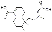 (E)-5-(4-carboxy-3-Methylbut-3-enyl)-5,6,8a-triMethyl-3,4,4a,5,6,7,8,8a-octahydronaphthalene-1-carboxylic acid CAS#: 170809-24-2