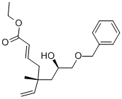 (E)-(5R,7R)-8-BENZYLOXY-7-HYDROXY-5-METHYL-5-VINYL-OCT-2-ENOIC ACID ETHYL ESTER CAS#: 130675-12-6