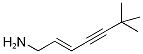 (E)-6,6-Dimethyl-2-hept-1-en-4-yn-1-amine CAS#: 123926-47-6