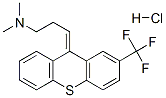 (E)-N,N-dimethyl-3-[2-(trifluoromethyl)-9H-thioxanthen-9-ylidene]propylamine hydrochloride CAS#: 37028-28-7