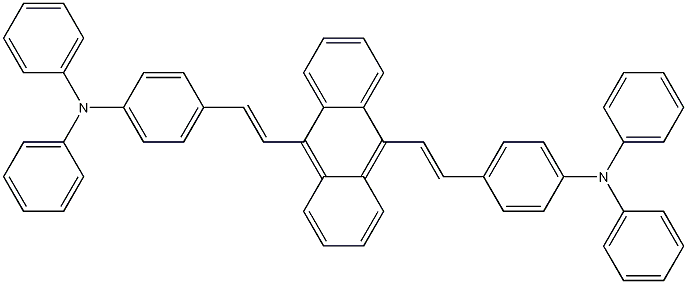 (E,E)-4,4'-(9,10-Anthracenediyldi-2,1-ethenediyl)bis[N,N-diphenylbenzenamine] CAS#: 155139-11-0