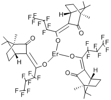ERBIUM TRIS(3-(HEPTAFLUOROPROPYLHYDROXY& CAS#: 123359-45-5