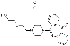 ETHANOL, 2-[2-[4-(5-OXIDODIBENZO[B,F][1,4]THIAZEPIN-11-YL)-1-PIPERAZINYL]ETHOXY]- ,DIHYDROCHLORIDE CAS#: 329218-11-3