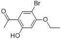 ETHANONE, 1-(5-BROMO-4-ETHOXY-2-HYDROXYPHENYL) CAS#: 131359-44-9