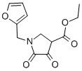 ETHYL 1-(2-FURYLMETHYL)-4,5-DIOXOPYRROLIDINE-3-CARBOXYLATE CAS#: 142774-43-4