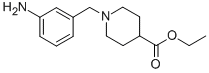 ETHYL 1-(3-AMINOBENZYL)PIPERIDINE-4-CARBOXYLATE CAS#: 306937-22-4