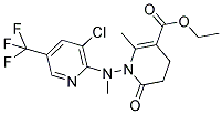 ETHYL 1-[[3-CHLORO-5-(TRIFLUOROMETHYL)-2-PYRIDINYL](METHYL)AMINO]-2-METHYL-6-OXO-1,4,5,6-TETRAHYDRO-3-PYRIDINECARBOXYLATE CAS#: 338965-01-8