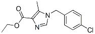 ETHYL 1-(4-CHLOROBENZYL)-5-METHYLIMIDAZOLE-4-CARBOXYLATE CAS#: 175202-89-8