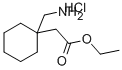 ETHYL [1-(AMINOMETHYL)CYCLOHEXYL]ACETATE, HYDROCHLORIDE SALT CAS#: 138799-97-0