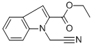 ETHYL 1-(CYANOMETHYL)-1H-INDOLE-2-CARBOXYLATE CAS#: 126718-04-5