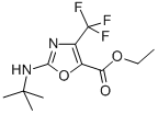 ETHYL 2-[(1,1-DIMETHYLETHYL)AMINO]-4-TRIFLUOROMETHYL-5-OXAZOLECARBOXYLATE CAS#: 135026-14-1