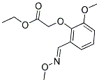 ETHYL 2-(2-METHOXY-6-[(METHOXYIMINO)METHYL]PHENOXY)ACETATE CAS#: 338416-55-0