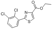 ETHYL 2-(2,3-DICHLOROPHENYL)-1,3-THIAZOLE-4-CARBOXYLATE CAS#: 175276-86-5