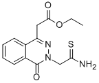 ETHYL 2-[3-(2-AMINO-2-THIOXOETHYL)-4-OXO-3,4-DIHYDROPHTHALAZIN-1-YL]ACETATE CAS#: 131666-72-3