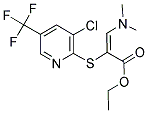 ETHYL 2-([3-CHLORO-5-(TRIFLUOROMETHYL)-2-PYRIDINYL]SULFANYL)-3-(DIMETHYLAMINO)ACRYLATE CAS#: 338422-75-6