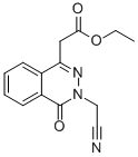 ETHYL 2-[3-(CYANOMETHYL)-4-OXO-3,4-DIHYDROPHTHALAZIN-1-YL]ACETATE CAS#: 122665-86-5