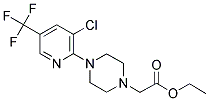 ETHYL 2-(4-[3-CHLORO-5-(TRIFLUOROMETHYL)-2-PYRIDINYL]PIPERAZINO)ACETATE CAS#: 338979-08-1