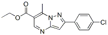 ETHYL 2-(4-CHLOROPHENYL)-7-METHYLPYRAZOLO[1,5-A]PYRIMIDINE-6-CARBOXYLATE CAS#: 175201-54-4