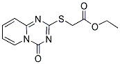 ETHYL 2-[(4-OXO-4H-PYRIDO[1,2-A][1,3,5]TRIAZIN-2-YL)SULFANYL]ACETATE CAS#: 303145-14-4