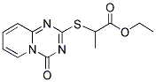 ETHYL 2-[(4-OXO-4H-PYRIDO[1,2-A][1,3,5]TRIAZIN-2-YL)SULFANYL]PROPANOATE CAS#: 306978-51-8