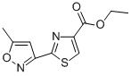 ETHYL 2-(5-METHYLISOXAZOL-3-YL)-1,3-THIAZOLE-4-CARBOXYLATE, 97 CAS#: 175277-28-8