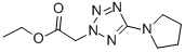 ETHYL 2-(5-TETRAHYDRO-1H-PYRROL-1-YL-2H-1,2,3,4-TETRAAZOL-2-YL)ACETATE CAS#: 175205-06-8